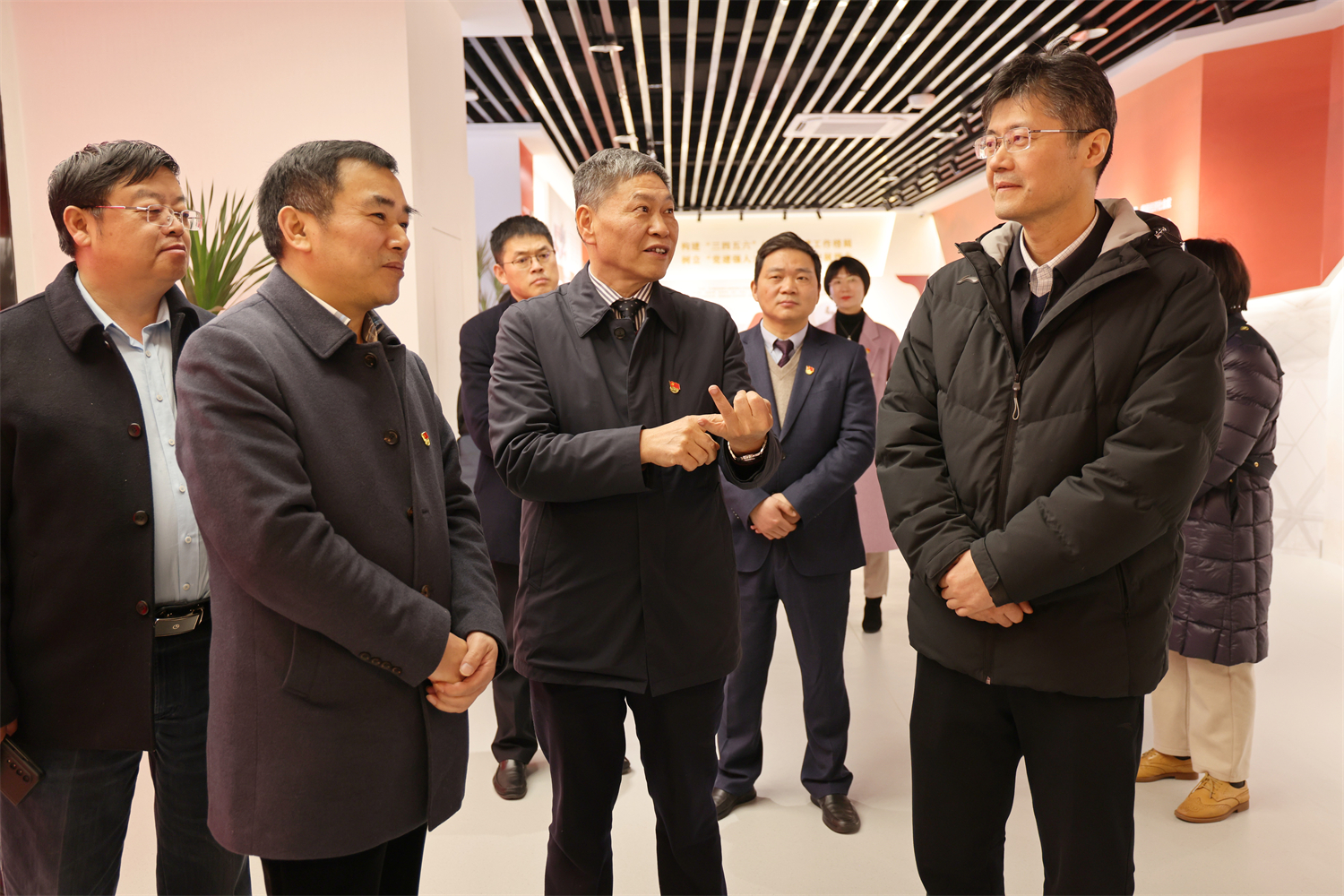 省非公党建调研评估组来中安华力考察调研