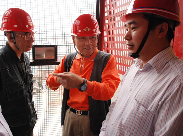 中国工程院院士、中建协专家委员会主任叶可明教授莅临华力指导