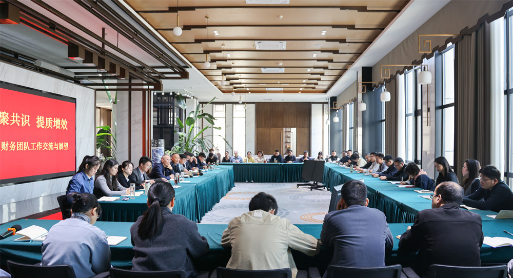 华力控股召开“凝聚共识，提质增效” 全体财务人员座谈会
